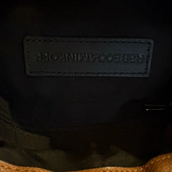 Brown and Cream Women's Bucket Bag - Picture 3 of 7